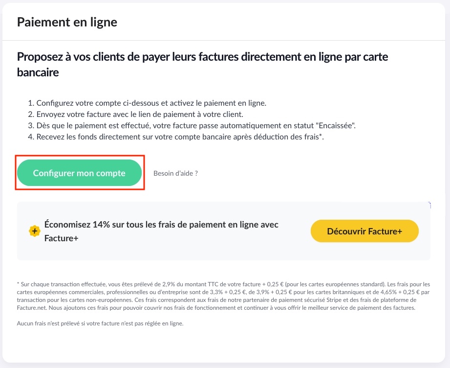 Paiement en ligne 